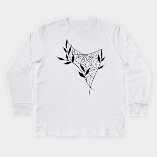 Spider web Kids Long Sleeve T-Shirt